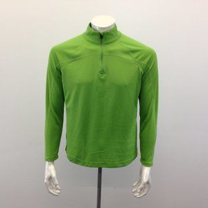 IZOD PerformX 1/4 Zip Pullover Men's Large Green
